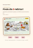 Vorschau - Arbeitsblätter - Finde die B-Wörter! Interaktives Smartboard Suchspiel! - Seite 1