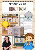 Vorschau - Unterrichtsreihen - Materialpaket: Beten – Unterrichtsreihe, UB-Stunde und Material - Deckblatt