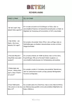 Vorschau - Unterrichtsreihen - Materialpaket: Beten – Unterrichtsreihe, UB-Stunde und Material - Seite 2
