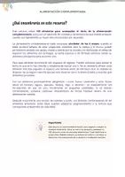 Vista previa - Fichas informativas / Documentos de lectura - Alimentación complementaria: 100 alimentos + registro (incluye excel) - página 1