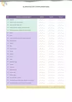Vista previa - Fichas informativas / Documentos de lectura - Alimentación complementaria: 100 alimentos + registro (incluye excel) - página 3