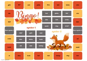 Voorbeeld - Juf Hageladie_ Leesbingo woorden met ie en ei - Voorblad