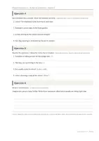 Vista previa - Hojas de trabajo - Present Continuous – Fichas de ampliación de inglés 1º ESO - página 2
