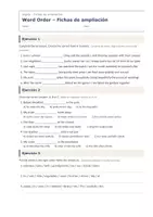 Vista previa - Hojas de trabajo - Fichas de ampliación (2 de 2) – Paquete de inglés 1º ESO - página 1