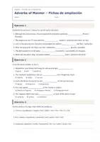 Vista previa - Hojas de trabajo - Adverbs of Manner – Fichas de ampliación de inglés 3º ESO - página 1