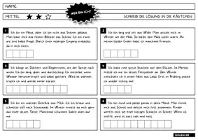 Vorschau - Arbeitsblätter - Winterrätsel Grundschule Klasse 2 3 4 | 18 Leserätsel „Wer bin ich?“ mit Bildauswahl, Buchstabenkästchen & Lösung | Lesen und Knobeln im Januar - Seite 2