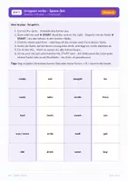 Vorschau - Arbeitsblätter - Irregular verbs – Spiele-Set (Klasse 6) - Seite 1