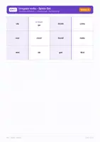 Vorschau - Arbeitsblätter - Irregular verbs – Spiele-Set (Klasse 6) - Seite 2