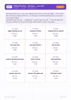 Vorschau - Arbeitsblätter - Simple present & Uhrzeit Klasse 5 – Paket - Seite 2