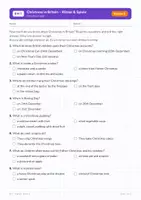 Vorschau - Arbeitsblätter - Party & Christmas – Englisch Kl. 5 Paket - Seite 3