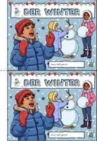 Vorschau - Arbeitsblätter - Mini-Heft - Freiarbeit - Winter - Deutsch / DaZ + Kreativaufgaben - Seite 3