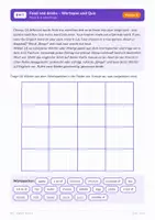 Vorschau - Arbeitsblätter - Food and drinks – Wortspiel und Quiz Klasse 5 - Seite 1