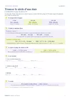 Aperçu - Préparation de séance / Séance complète - Se repérer dans le temps – Séance clé en main 6e | Frise, siècles et chiffres romains - Page 3