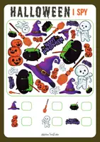 anteprima - Esercizi - Pacchetto Attività di Halloween: Memoria, Puzzle, I SPY, Caccia al Tesoro, Infanzia, Primaria, BES, CLIL - Pagina 2