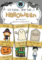 Vorschau - Spiele - Halloween | Ich habe... Wer hat...? | Lesespiel ab Klasse 1 - Deckblatt
