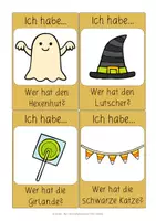 Vorschau - Spiele - Halloween | Ich habe... Wer hat...? | Lesespiel ab Klasse 1 - Seite 3