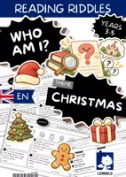 Vorschau - Arbeitsblätter - Weihnachten Englisch – Who am I Riddles / Leserätsel | 18 Rätsel zu Reindeer & Stocking differenziert | Klasse 3 4 5 - Deckblatt
