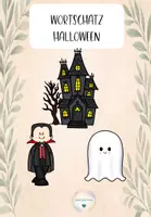 Vorschau - Arbeitsblätter - Wortschatz-Halloween - Deckblatt