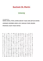 Vorschau - Arbeitsblätter - St. Martin | Suchsel mit Fragen | Rätsel | Unterrichtsmaterial | Klasse 5-8 | mit Lösungen - Seite 2