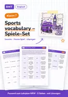 Vorschau - Arbeitsblätter - Sport & present perfect – Klasse 7 Paket - Seite 1