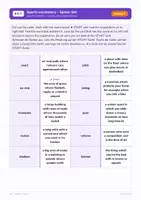 Vorschau - Arbeitsblätter - Sport & present perfect – Klasse 7 Paket - Seite 2