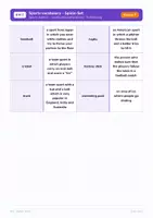 Vorschau - Arbeitsblätter - Sport & present perfect – Klasse 7 Paket - Seite 3