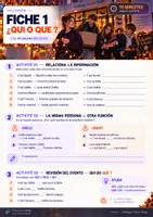 Vista previa - Unidades / Secuencias / Situaciones de Aprendizaje - Pronoms relatif qui que où dont - Unidad didáctica completa - página 1