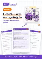 Vorschau - Arbeitsblätter - Future – will und going to (Klasse 6) - Deckblatt