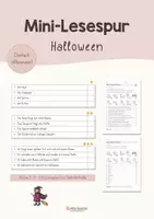 Vorschau - Arbeitsblätter - Freebie: Mini-Lesespur Halloween | Klasse 2 - Deckblatt