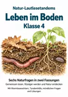 Vorschau - Arbeitsblätter - Lautlesetandems Klasse 4: Leben im Boden (Sachtexte in zwei Fassungen) - Deckblatt