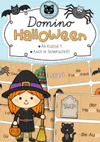 Vorschau - Spiele - Domino | Halloween | ab Klasse 1 | auch in Silbenschrift - Deckblatt