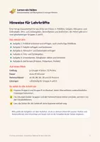 Vorschau - Arbeitsblätter - Klassenarbeit Deutsch Klasse 4: Satzglieder und Zeitformen (Gruppe A/B) - Seite 1