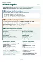 Vorschau - Fördermaterial/Inklusion - Innhaltsangabe – Lernzettel / Das Wichtigste im Überblick - Seite 1