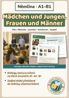 Náhled - Mädchen und Jungen, Frauen und Männer – němčina A1, A2, B1 | povolání, domácnost, sport, volba předsedy třídy, respekt | dvojjazyčná zadání | 2. stupeň ZŠ a SŠ - krycí list