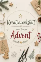 Vorschau - Arbeitsblätter - Advent | 3 kreative Aufgaben | Unterrichtsmaterial | Klasse 5-8 - Deckblatt
