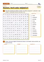 Vorschau - Arbeitsblätter - Halloween Suchsel | Wörter, Wortarten, Bräuche | 3 Stufen | LRS | Klasse 5–6 - Seite 2