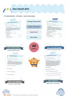 Vorschau - Arbeitsblätter - Winter-Lesetexte Klasse 3 und 4 – Übungsheft Lesen und Fragen beantworten - Seite 1