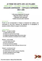 Aperçu - Apprentissages en autonomie - Je forme des mots avec les syllabes - Série Verte CP (sons complexes) - Page 2