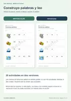 Vista previa - Hojas de trabajo - Aprender a leer 8: K W y abecedario - página 2