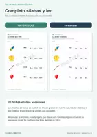Vista previa - Hojas de trabajo - Aprender a leer 10: PL BL FL CL GL - página 2