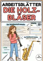 Vorschau - Arbeitsblätter - Arbeitsblätter: Die Holzblasinstrumente - Musik Jg.4-6 - Deckblatt