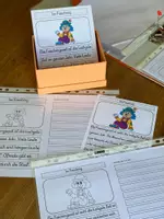 Vorschau - Unterrichtsreihen - Fasching - Differenzierte Tafel-, Abschreib- und Ansagetexte - Deckblatt