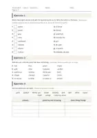 Vista previa - Hojas de trabajo - Colours – Vocabulario de inglés 1º ESO - página 2