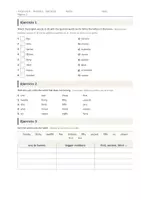 Vista previa - Hojas de trabajo - Numbers – Vocabulario de inglés 1º ESO - página 2