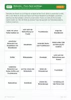 Vorschau - Arbeitsblätter - Blütenbau – Paare-Spiel und Bingo Klasse 5 - Seite 1