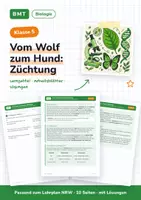 Vorschau - Arbeitsblätter - Nutztiere & Züchtung Klasse 5 – Paket - Seite 1