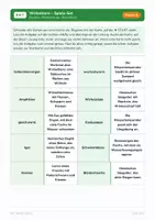 Vorschau - Arbeitsblätter - Wirbeltiere – Spiele-Set (Klasse 5) - Seite 1