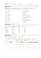 Vista previa - Hojas de trabajo - My home – Vocabulario de inglés 1º ESO - página 2