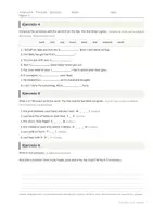 Vista previa - Hojas de trabajo - The body – Vocabulario de inglés 1º ESO - página 3