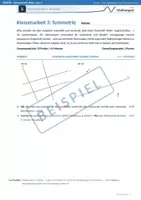 Vorschau - Test - Symmetrie (Kl. 5) – Klassenarbeit mit Bewertung und Vorbereitung - Seite 2
